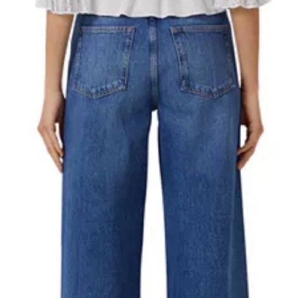 French Connection Vicki White Lace Blouse with Peplum - Picture 2 of 7